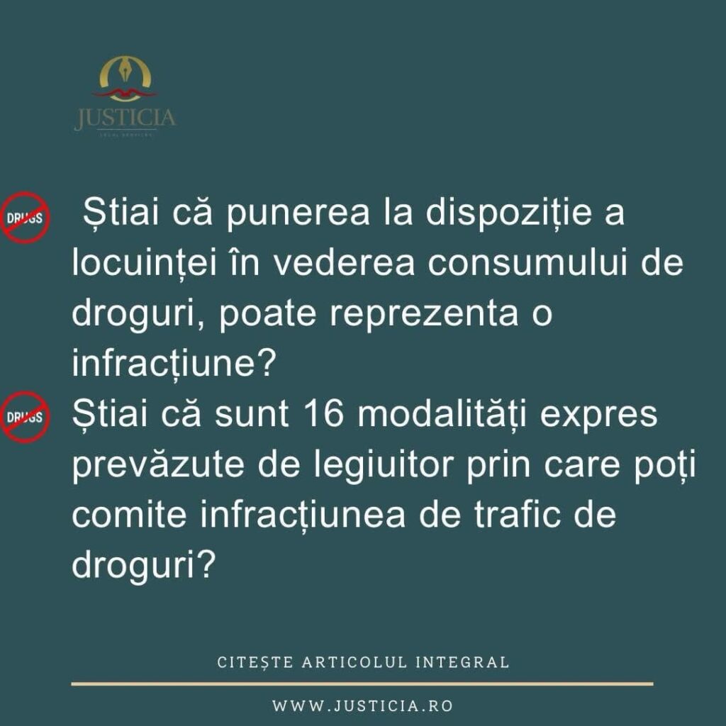 (Care este diferenta dintre consum de droguri si trafic de droguri?)