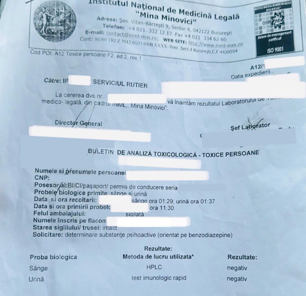 exertiza droguri la volan 2025.Efectele deciziei 25/2025
