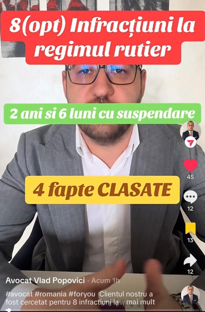 avocat infracțiuni rutiere