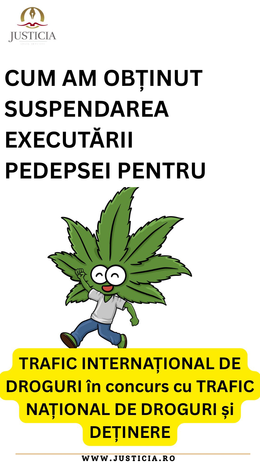 pedeapsa pentru trafic de droguri